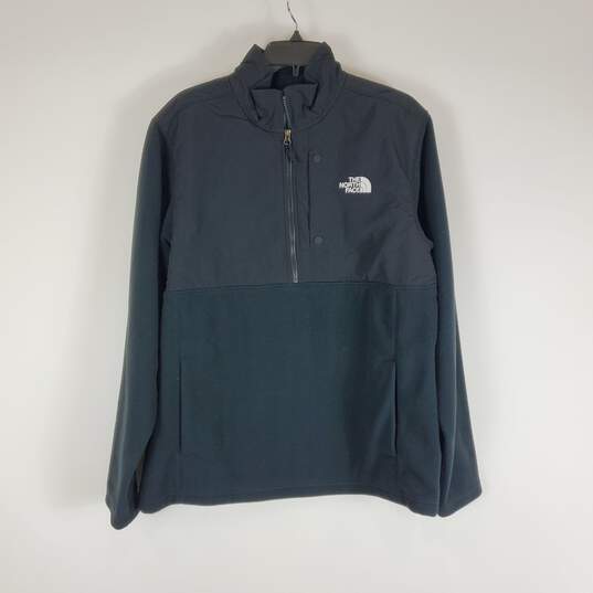 The North Face Men Green Fleece Sweater L image number 1