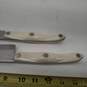 Cutco White Handled Kitchen Knives Set - 1722 JB Butcher Knife & 1725 Chef Knife image number 8