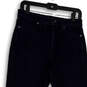 Womens Blue Denim Dark Wash Pockets Regular Fit Skinny Leg Jeans Size 29 image number 3