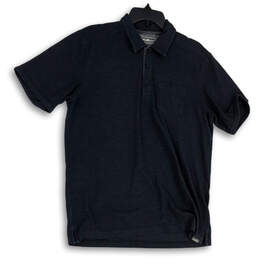 Mens Gray Short Sleeve Collared Regular Fit Golf Pullover Polo Shirt Sz TL
