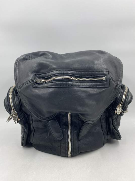 Authentic Alexander Wang Marti Black Convertible Backpack image number 1