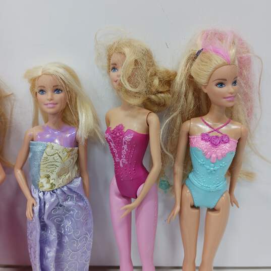 Mixed Lot of 6 Assorted Barbie Dolls image number 4