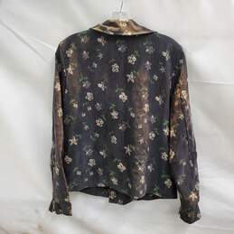 Romeo & Juliet Couture Black Floral Jacket NWT Size M alternative image
