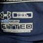 Under Armour Men's Indigo Cold Gear Fitted Long Sleeve Shirt Size 2XL image number 3