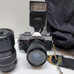 Minolta XG-1 35 MM Film Camera with 2 Lenses and Flash alternative image