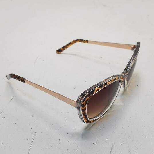 Betsey Johnson Brown Butterfly Gradient Sunglasses image number 5