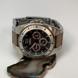 Designer Fossil BQ-9285 Two-Tone Chronograph Round Dial Analog Wristwatch