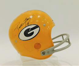 Favre/Rodgers/Woodson Signed Helmet Green Bay Packers