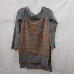 Anthropologie Off the Shoulder Striped Sweater Women's Size S