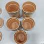 Set of 5 Treasure Craft Southwest Terracotta Canisters with 4 Lids image number 2