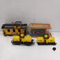 Bundle of Assorted Plastic Train Cars, Tracks & Structures image number 3