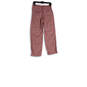 Womens Purple Zipper Pocket Drawstring Wide Leg Ankle Pants Size 4/P image number 2