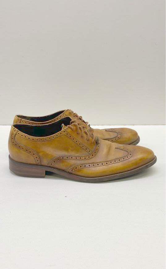 Cole Haan Brown Brogue Dress Shoe Size11 image number 1