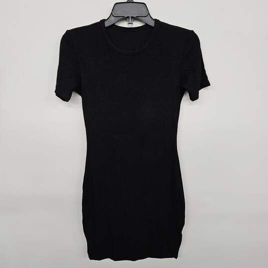 Solid Black Bodycon Dress image number 1