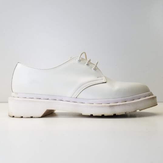 Dr. Martens Leather 1461 Mono Lace Up Shoes White 6 image number 1