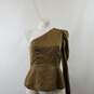 BCBG Women's Olive Green Top SZ S NWT image number 1
