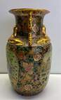 Oriental Vase 14 in Tall Satsuma Pottery Floor Vase image number 5