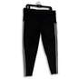 Womens Black Elastic Waist Pull-On Activewear Compression Leggings Size XL image number 2