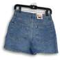 NWT Womens Blue Denim Medium Wash 5-Pocket Design Mom Shorts Size 5 image number 2