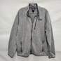 Patagonia MN's Heathered Gray Fleece Full Zip Jacket Size L image number 1