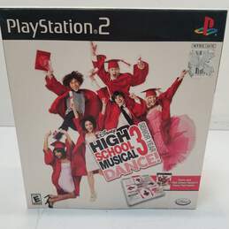 Sony PlayStation 2 Disney High School Musical 3 Dance! Senior Year Mat & Game