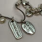 Designer Brighton Silver-Tone Rope Chain Lobster Clasp Charm Necklace image number 3