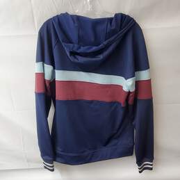Cotopaxi Full Zip Up Hoodie Navy Blue w Stripes Size L alternative image