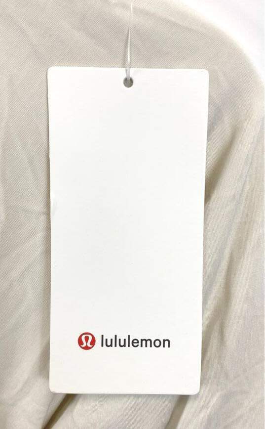 Lululemon White Long Sleeve - Size 10 image number 4