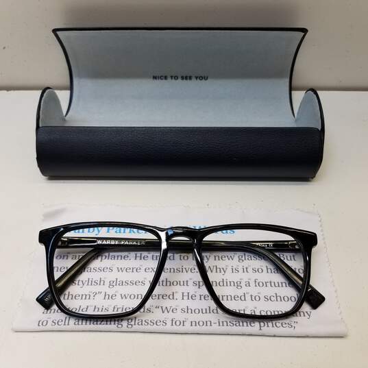 Warby Parker Sutton Black Eyeglasses image number 2