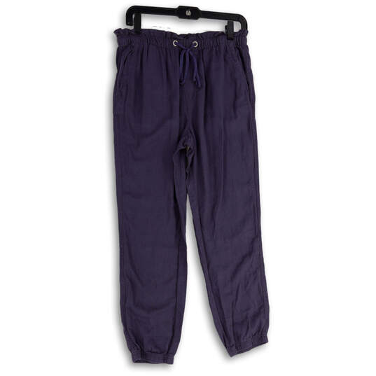 NWT Womens Blue Elastic Waist Solstice Pull-On Jogger Pants Size Small image number 1