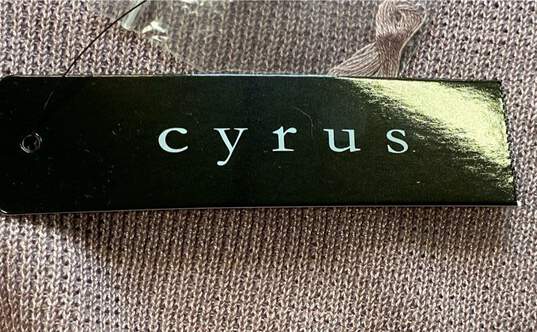Cyrus Women's Mauve Long Cardigan- Sz 1X NWT image number 6