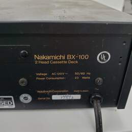 BX-100 Nakamichi 2 Head Cassette Deck alternative image