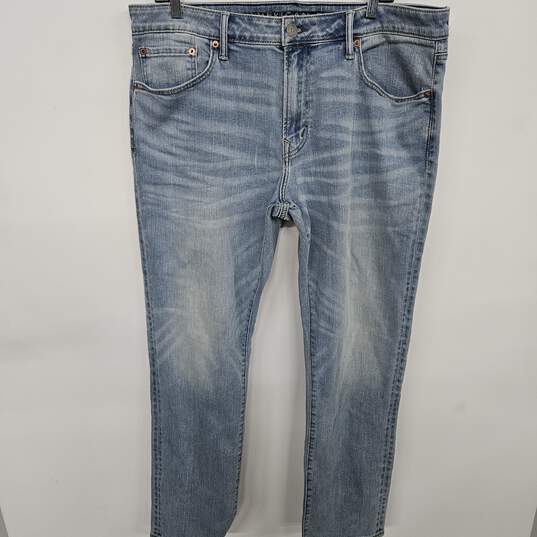 American Eagle Blue Jeans image number 1