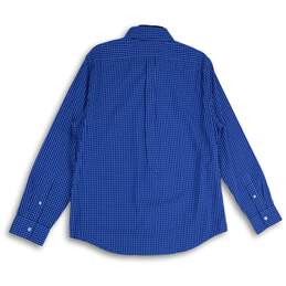 Vineyard Vines Mens Blue Gingham Long Sleeve Collared Button-Up Shirt Size L alternative image