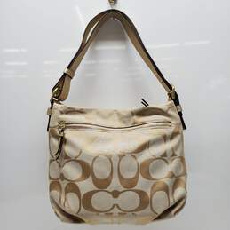 Coach Women's Gold Tote Shoulder Bag Handbag alternative image