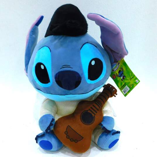 Disney – Hug Me – Lilo & Stitch Elvis Stitch 16" Plush Hug Me image number 1