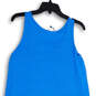 NWT Womens Blue Scoop Neck Sleeveless Pullover Tank Dress Size Small image number 2