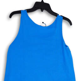NWT Womens Blue Scoop Neck Sleeveless Pullover Tank Dress Size Small alternative image