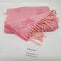 Coach Watermelon Pink Horse and Carriage Oversized Wool Muffler Scarf NWT image number 1