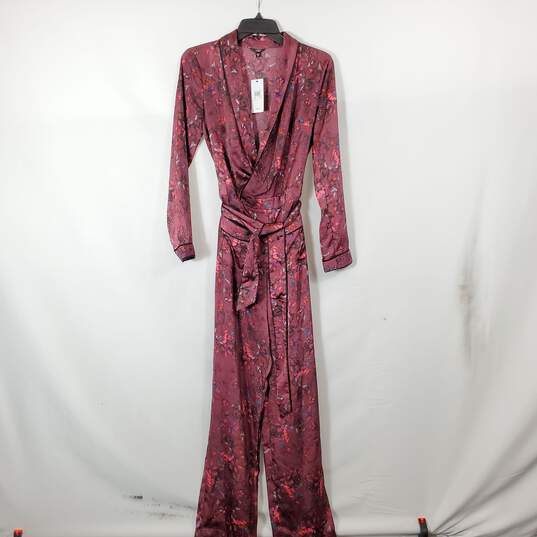Guess Women Purple Floral Robe Sz XS NWT image number 1