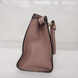 Jessica James Light Mauve Faux Leather Large Crossbody Handbag alternative image