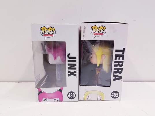 Lot of 2 Funko Pop! Television: Teen Titans Go! Collectible Figures image number 4