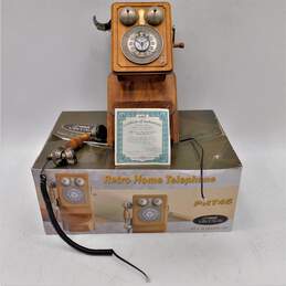 Pyle Vintage Style Retro Home Telephone IOB Untested