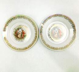 Vintage Fortuna Eisenberg Madonna China Plates And Dessert Plates alternative image