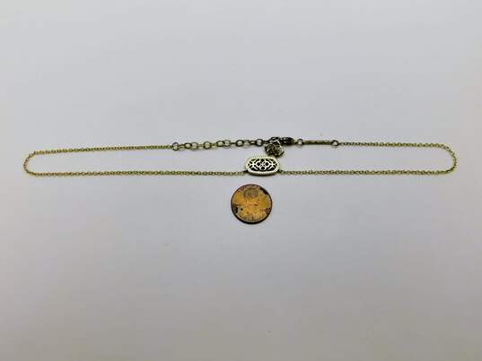 Kendra Scott Dollie Gold Tone Pendant Necklace image number 5