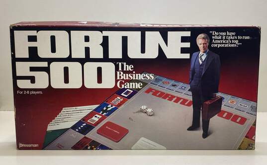 1980 Fortune 500 Game By Pressman New Old Stock IOB image number 1