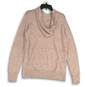 NWT Saks Fifth Avenue Womens Pink Long Sleeve Pullover Hoodie Size Large image number 2