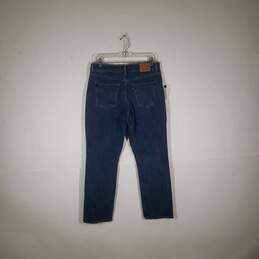 Womens Classic Fit 5 Pocket Design Medium Wash Denim Straight Leg Jeans Size 10 alternative image