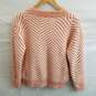 FRNCH Paris Women's Pink Striped Soft Acrylic Sweater Size S image number 2
