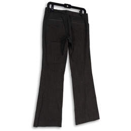 Womens Gray Flat Front The Sloan Fit Pockets Bootcut Leg Dress Pants Size 4 alternative image